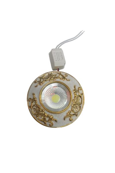 Full Spot 1108, 5w, alb cu design auriu, 55-130cm