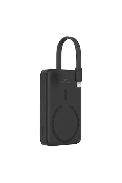Baseus Mini Powerbank Magnetic Baseus, 10000mAh, USB-C, 20W, MagSafe, Black