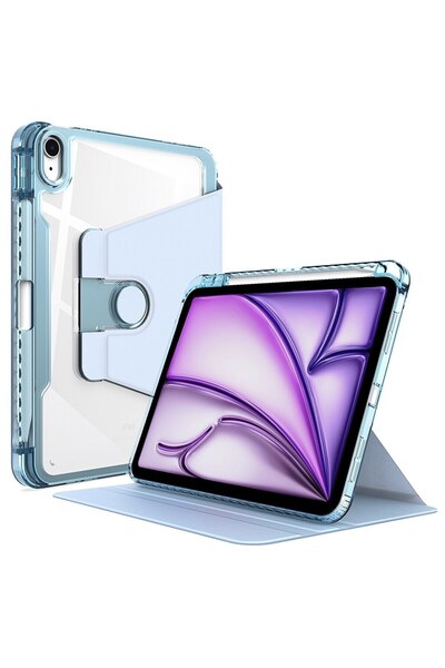 Rao Husa compatibila cu iPad Air 11 2024, Crystal Vision, M51, Premium Lexgard, Bleu