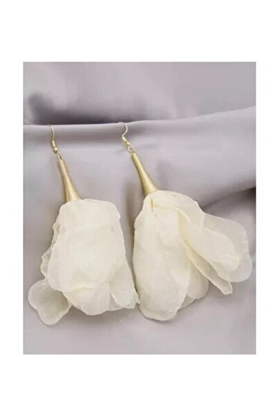 Inovius - Long Flower Earrings