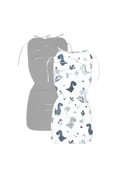 MimiNu Salteluta pentru carucior, MimiNu, Reversibila, Cu doua fete, Din cati...