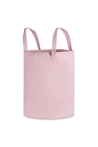 LikeSmart Cos Depozitare pentru Jucarii Bag, Material din Bumbac, 60 Cm, Roz