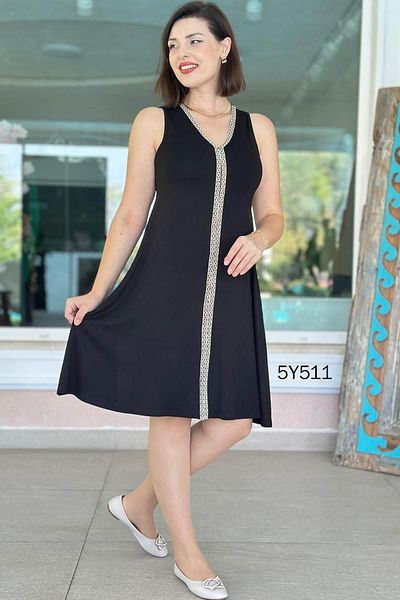 İnce Topuk Strip Glitter Crystal Fabric Dress 5Y511