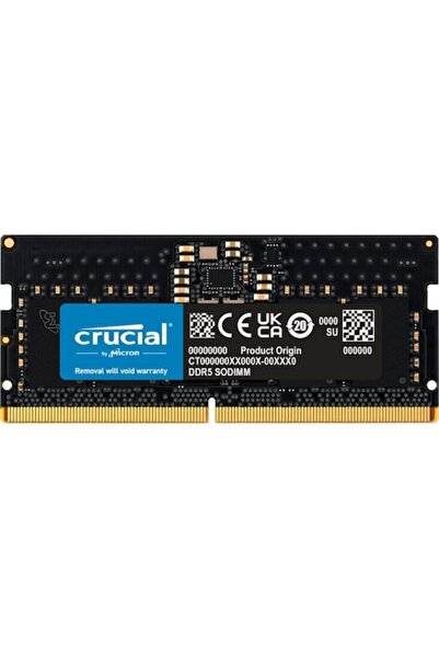 Crucial Memorie laptop SODIMM DDR5 8GB 4800MHz CL40 1.1V