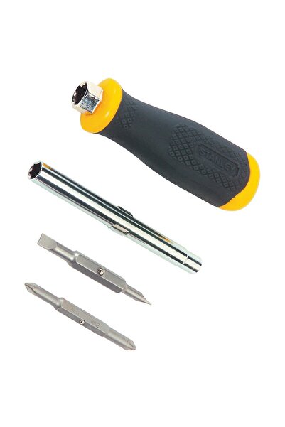 Stanley Surubelnita 6 in 1: tubulare 6 si 8mm, biti sl 4,5 si 6mm, PH1, PH2 -...