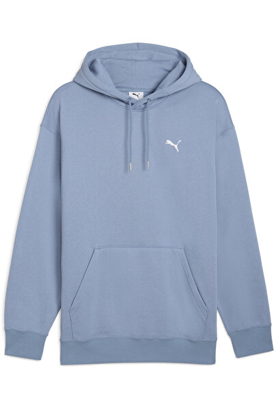 Puma Ανδρικό Φούτερ με Κουκούλα από Χαλαρό Φλις