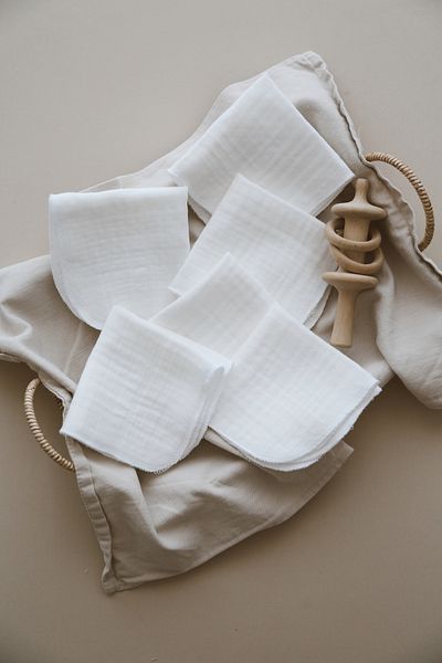 dery baby TAŞIMAK SİHİRDİR Dery Baby 25*25 4 Layer Muslin Mouth Wipes