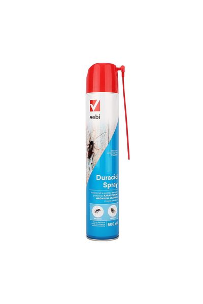 Vebi Spray aerosol Duracid 500 ml împotriva insectelor zburătoare și târâtoare