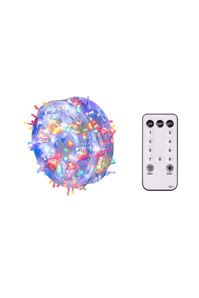 LikeSmart Instalatie Craciun cu Telecomanda, Lumini LED pe roata, 500 Led, 50...