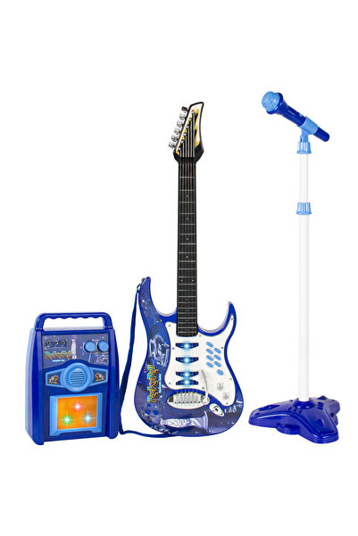 LikeSmart Set Complet Muzical pentru Copii "LikeSmart RockGuitar", Chitara El...