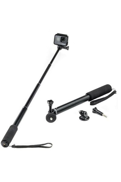 OEM Selfie Stick Telescopic Extensibil 30cm - 93cm Pentru GoPro 13 12 11 10 9 8 7 6 5 4 3 2 1