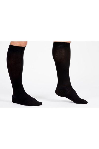 VARILEGS Ciorapi Compresivi pana la genuchi 140 deni 18-22 MmHg (Negri) M,