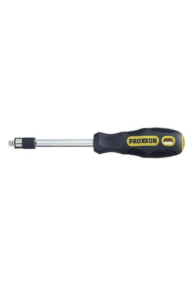 Proxxon Combination screwdriver for bits and sockets, 22283, 1/4"