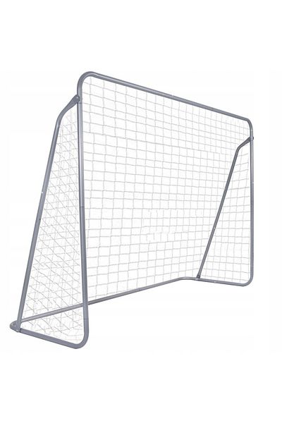 SERSIMO Poarta de fotbal din otel, 170x240cm, profil 32mm, cu elemente de fixare