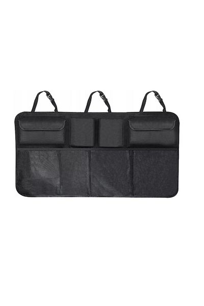 dalip Organizator portbagaj auto, atașabil la tetiere, 88x48cm, negru