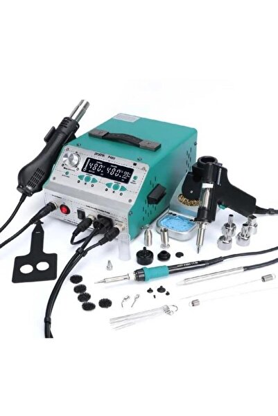 Prolink P-48 II 4in1 Sıcak Hava Vakum Üfleme ve Havya İstasyonu Antistatik (9...