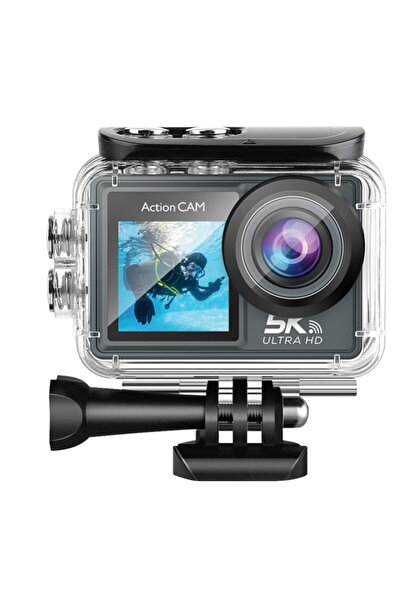 LikeSmart eXtreme Action PRO 5K Ultra HD sports video camera, Electronic Stabilization, 170 FOV, 50MP,