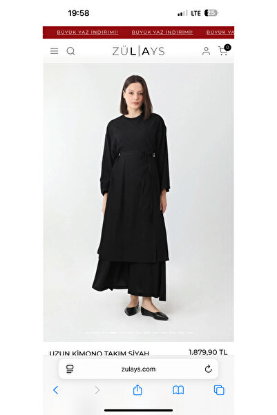 ZÜLAYS kimono takım