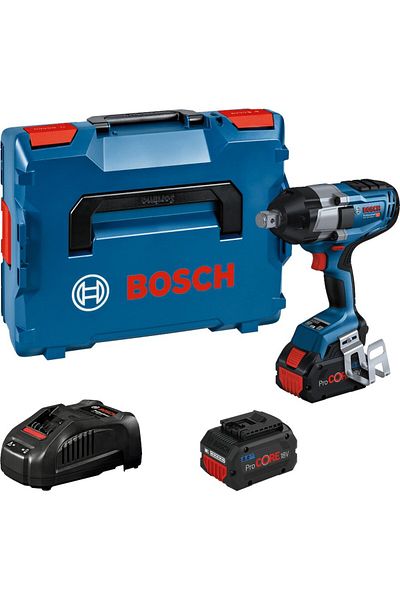 Bosch Surubelnita cu impact cu 2 acumulatori Li-Ion GDS 18V-1050 H