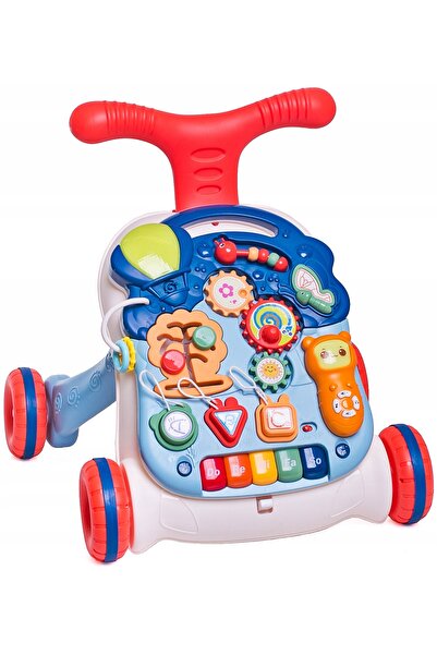 İSP Antemergator Interactiv 5 in 1, cu masuta interactiva detasabila, Lumini si Sunete, Multiple Moduri