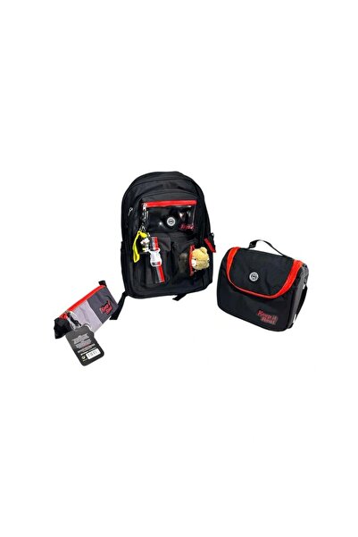 Mikro MUGGLE MU-2024 BLACK START 3 BÖLMELİ SIRT ÇANTASI - BESLENME ÇANTASI - ...