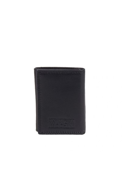 Generic Portofel damă din piele naturală BG20353, Nero