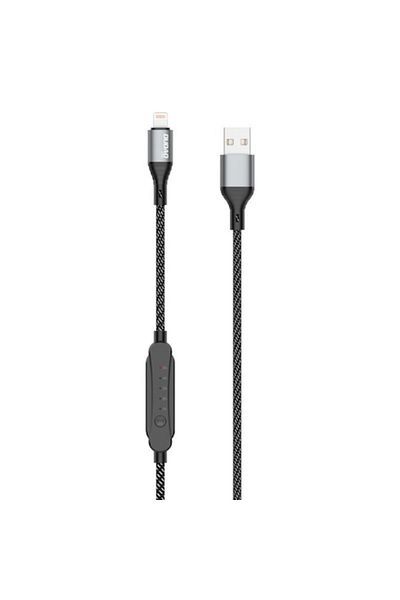 dalip Cablu de încărcare USB tip A la conector Apple cu temporizator și material textil durabil
