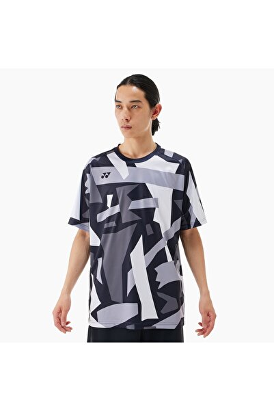 YONEX YY25 16743 Erkek Spor Tişört Lacivert