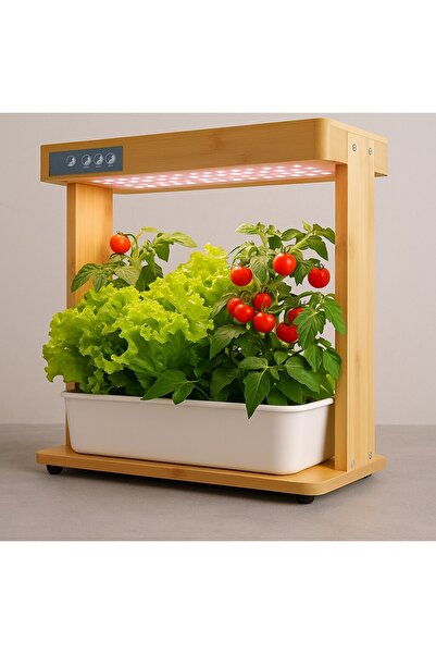 LEBLOU Set Ghiveci Hidroponic IGS-05 cu Iluminare LED Full Spectrum