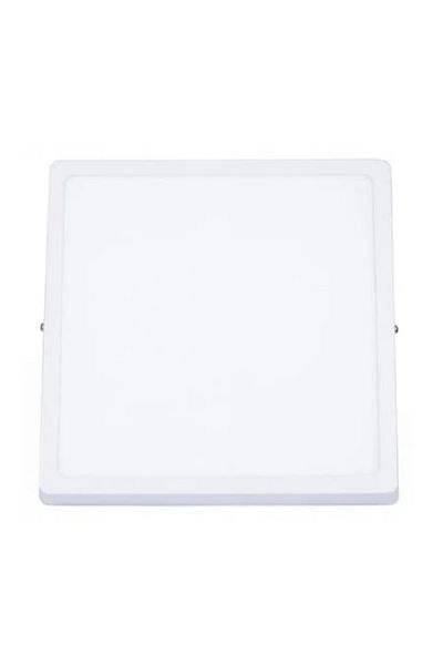 dalip Lampă de tavan LED pătrată, 18W, 3000K, 1650lm, 21x21x2.5cm, lumină neutră, alb