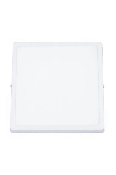 dalip Lampă de tavan LED pătrată, 18W, 3000K, 1650lm, 21x21x2.5cm, lumină neutră, alb