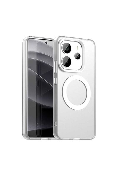 SKYDDAR INNOVATION Case for Xiaomi Redmi Note 14 4G (Standard), CandyCase, Magsafe, sticker set, White