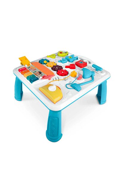 İSP 10 in 1 interactive baby table, "LikeSmart Busy Board", with lights and sounds, Detachable panel