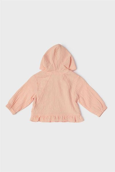 Layette Baby Girl Salmon Tracksuit Top