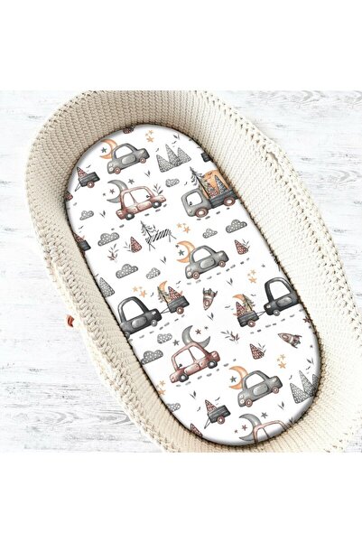 MimiNu Σεντόνι με λάστιχο, MimiNu, Για καρότσι, λίκνο και κούνια, Μέγεθος 80x35 cm