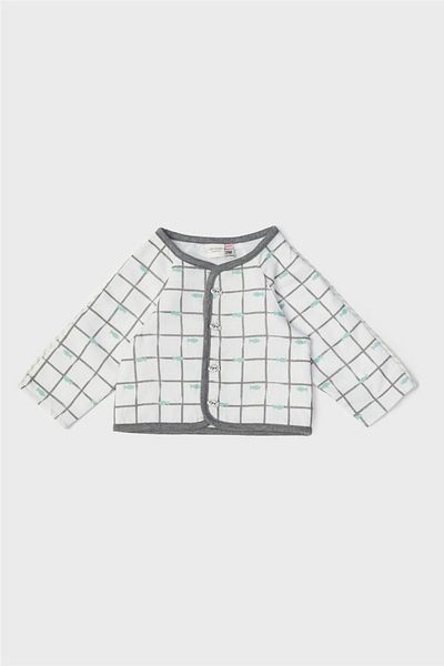 Layette Baby Boy Patterned Tracksuit Top