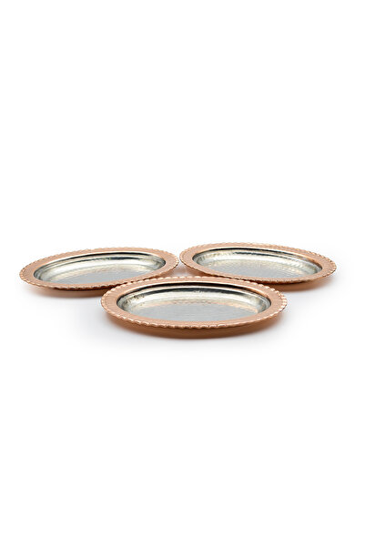 Sabit Bakırcılık Bakır Sunum Tabağı 1 Adet