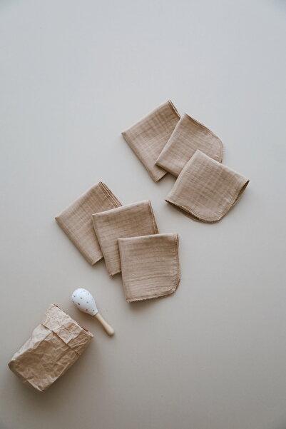 dery baby TAŞIMAK SİHİRDİR Dery Baby 25*25 4 Layer Muslin Mouth Wipes