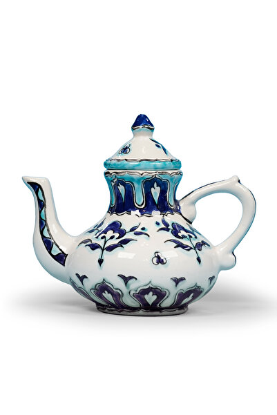 CFTC Tile & Ceramic El Yapımı İznik Çini Yağdanlık – Geleneksel Osmanlı Motifleriyle