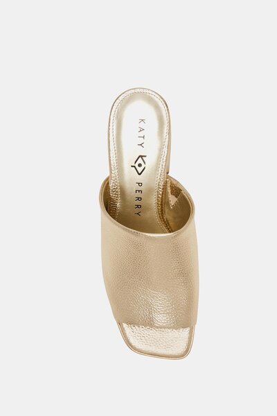 Katy Perry The Surprise Slide Women's Champagne Heeled Slippers