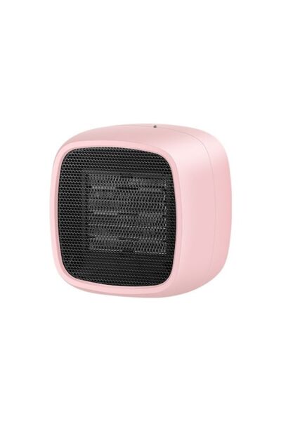 Camy Mini încălzitor electric portabil, 800 W, 2 niveluri, 150x120x175 mm, roz
