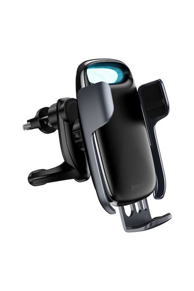 Baseus Car Phone Holder, Magnetic Charger, 15W, P13, Alumix, Deep Dark