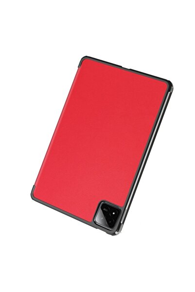 Terra Case Compatible with Xiaomi Pad 6S Pro 12.4, E35, Nano Fiber, Crazy Red
