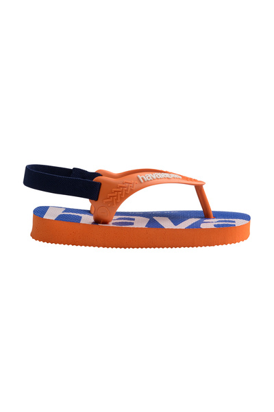 Havaianas Baby Logo Mania Flip Flops - Blue
