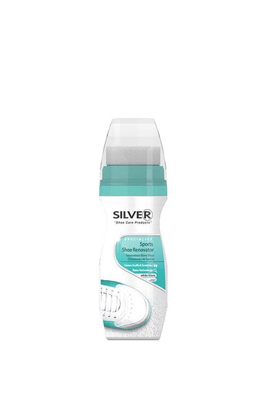Silver Set 4x soluție albire pantofi sport 300 ml + încălțător 50 cm,