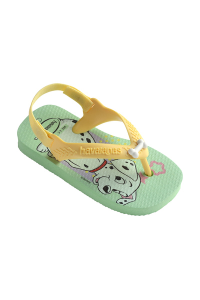 Havaianas Baby Disney Classics II Flip Flops - Green Garden