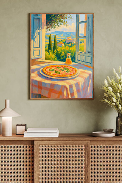 Dekorsiahome Pictură dintr-o bucată cu cadru din lemn TK0823