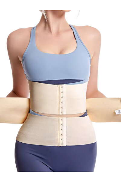 Fitsauna Fitbelt Slimming Waist Wrap Firming Knitted Rubber Agraft Waist Corset