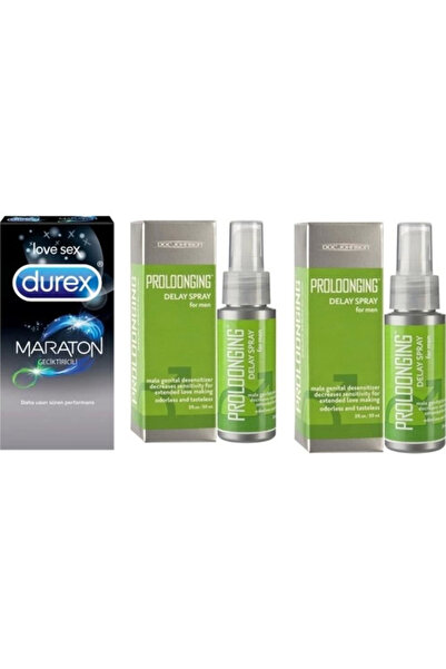 Bravilor Mucizevi Proloonging 2 *Geciktıcı Sprey 59 Ml 80 Kullanım Maraton Prezarvatif 4 Lu