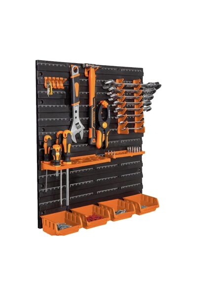 Casa Grande Wall Organizer, Tool Holder, 2 Plates, 475 x 272 x 115 mm